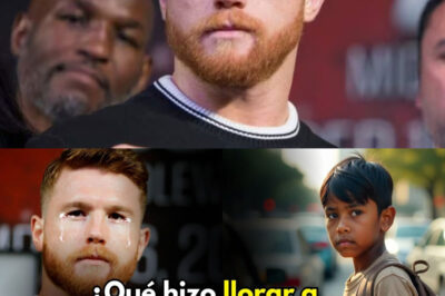 CANELO LLORA al conocer a niño DE 11 AÑOS que vende dulces para comprar EQUIPO DE BOXEO