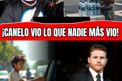 Canelo y el niño vendedor de agua: Una historia que conmueve corazones