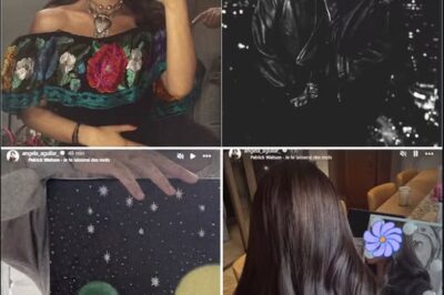 Ángela Aguilar muestra cuadro que Christian Nodal pintó para ella