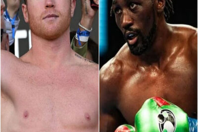 Él llamó a Canelo Álvarez su ídolo, pero ahora Terence Crawford está planeando tomar su corona en un enfrentamiento impactante que podría sacudir el mundo del boxeo hasta sus cimientos.
