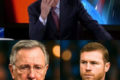 “El Día que Canelo Hizo Llorar a Joaquín López-Dóriga”: La Historia Oculta Detrás de una Frase Olvidada que Cambió una Vida y Conmovió a Todo México en Plena Televisión Nacional