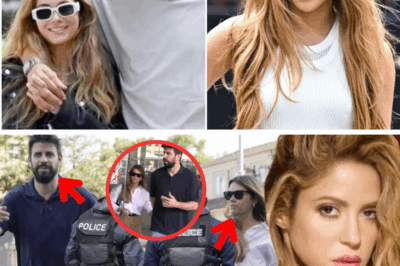 Fans de Shakira corren a Piqué y Clara Chía de bar entre abucheos; Policías los escoltaron