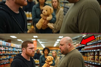 CANELO se enfrenta a unos abusadores en un supermercado para ayudar a una madre soltera.