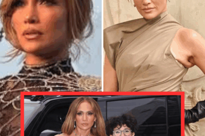 Jennifer Lopez pierde la paciencia con los paparazzi y hace un feo gesto!