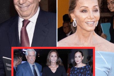 DE ISABEL PREYSLER CON MARIO VARGAS LLOSA Y SU FAMILIA TRAS FALLECIMIENTO