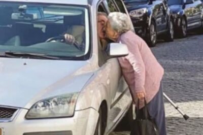 Ahora Ella Camina Sola al Mercado, Donde Solía Besarlo a Través de la Ventanilla del Auto.