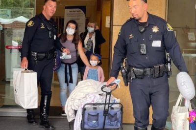 NOS ESCOLTARON FUERA DEL HOSPITAL — PERO NO POR LA RAZÓN QUE PIENSAS.