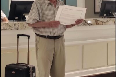 Mi abuelo fue abandonado en el hotel con una cuenta enorme — y mi familia no contaba con que apareciera el nieto equivocado.