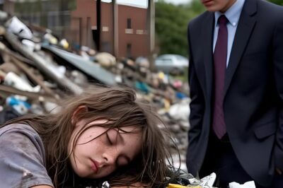 Una niña estaba tumbada en un contenedor de basura cuando el hombre más rico se acercó a ella… Y lo que descubrió lo sacudió hasta lo más profundo de su ser.