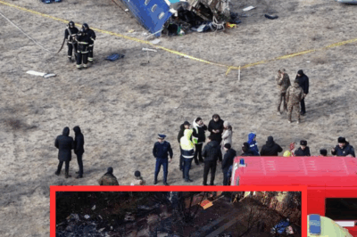 Video muestra momento exacto en que avión se estrella en la India: más de 200 personas iban a bordo