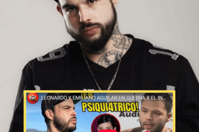 LEONARDO Y EMILIANO AGUILAR EN GUERRA X EL INGRESO DE ANGELA AGUILAR EN PSIQUI4TRICO! NODAL ABANDONA