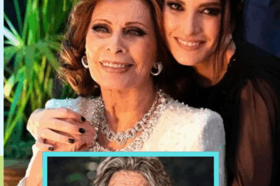 Ahora Sophia Loren tiene casi 90 años…………..