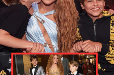 El incomodo momento de Shakira con uno de sus hijos en los Grammys(VIDEO)