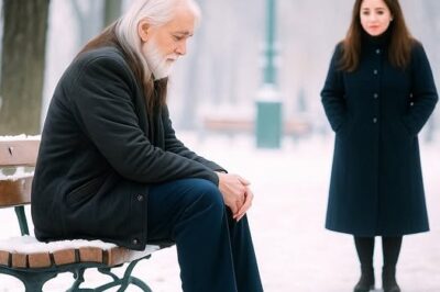 Expulsado por su Hijo, Reconocido en el Parque.