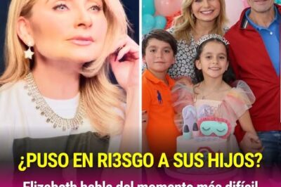 Elizabeth Álvarez habla del momento más difícil de su vida y que pudo poner en riesgo a sus mellizos