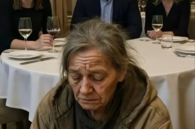 Una mujer mayor fue ridiculizada en un restaurante lujoso — hasta que apareció el dueño y todo cambió.