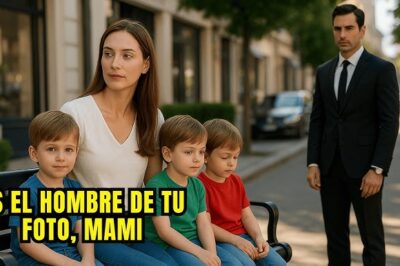 MILLONARIO VE A SU EX NOVIA ESPERANDO UN UBER CON TRES NIÑOS IDÉNTICOS A ÉL…