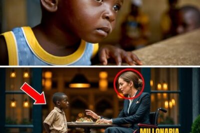Niño Negro Pobre a Millonario Paralítico: ‘Te Curo Con Tus Sobras’ – Ella Ríe… Y Luego…