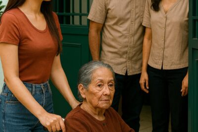 Mi marido se mudó con su amante. En silencio, llevé a mi suegra postrada en cama y se la entregué. Antes de irme, dije algo que los dejó a ambos pálidos…