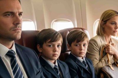 Un multimillonario se sube a un avión por negocios y descubre a sus hijos, que nunca supo que tenía, sentados a pocas filas de distancia.