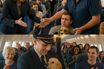 Una mujer intenta bajar a su perro de un avión. ¡Entonces Blake Shelton ve lo que sucede y deja a todos a bordo atónitos! – Tammy