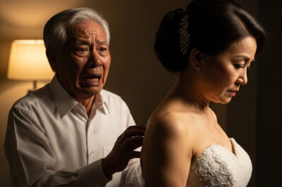 A los 61 años, me volví a casar con mi primer amor. En nuestra noche de bodas, mientras me quitaba el vestido tradicional de mi esposa, me sorprendió y me dolió ver