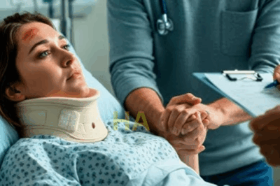 Dijo que me caí por las escaleras—pero el médico sospechó la verdad sobre mi esposo