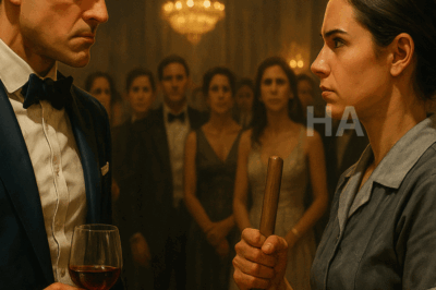 “¡NADIE ME CALLA!” — DIJO EL MILLONARIO… HASTA QUE LA EMPLEADA LE RESPONDIÓ ALGO INESPERADO