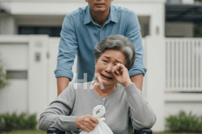 El hijo cuidó a su madre apenas una semana, luego insistió en ingresarla a un asilo.