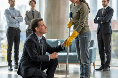 No one in the company noticed her. Arrive early, leave late and work in silence. Always wearing the same plain clothes, yellow rubber gloves and an old handkerchief that hid almost his entire face. They called her “the ghost” or just “the cleaning lady.” No one knew his name. No one ever wondered.