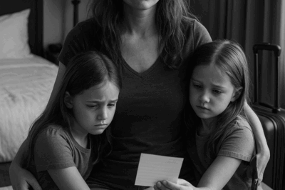 Mi prometido me abandonó a mí y a sus hijas gemelas durante las vacaciones, dejando una nota: “Tengo que desaparecer. Pronto lo entenderás”