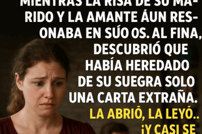 La carta que lo reveló todo.