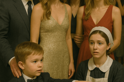 MILLONARIO RETA A SU HIJO A ELEGIR UNA MAMÁ ENTRE LAS MODELOS, PERO ÉL ELIGE A LA LIMPIADORA