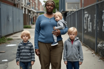 Acogió a tres niños olvidados por todos — 25 años después, uno de ellos hizo algo que la dejó sin palabras… 😲😲😲  En los márgenes de un pequeño pueblo sureño de Alabama, se alzaba una antigua casa de madera blanca en la Calle Elm. La pintura se descascaraba, el porche crujía con cada paso… pero para tres niños que habían sido dejados atrás por el mundo, ese lugar se convirtió en el único hogar que conocieron.  Una mañana lluviosa de octubre, la señora Evelyn Carter, una viuda afroamericana de 45 años, abrió la puerta principal y encontró a tres pequeños temblando bajo una manta rota, junto a sus cubos de basura…