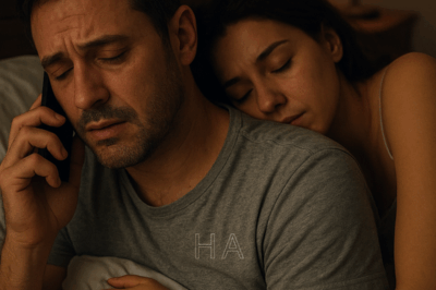 Aquella noche, estaba durmiendo abrazado a mi amante cuando de repente sonó el teléfono. Medio dormido, escuché la voz de mi hijo, entre sollozos: