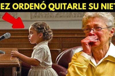 JUEZA ORDENÓ QUE LE QUITARAN LA NIETA A UNA ABUELA, CUANDO LA NIÑA COMENZÓ A HABLAR TODOS LLORARON