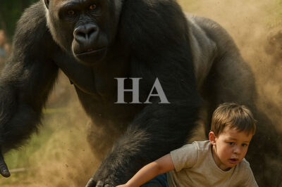 El día en que un gorila gritó antes que la tierra: lo que hizo el niño dejó a todos sin aliento
