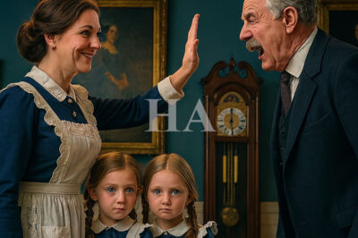 ¡No Toquen A Mis Hijas! — Gritó El Millonario, Pero La Nueva Empleada De Limpieza Se Volvió Y Dijo..