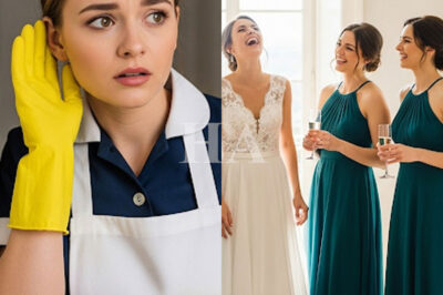 UNA EMPLEADA DE LIMPIEZA ESCUCHÓ LA CONFESIÓN DE LA NOVIA MINUTOS ANTES DE LA BODA Y…