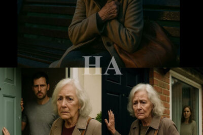 Mi yerno cambió la cerradura, mi hijo no me abrió… dormí en la calle y allí apareció mi hijo perdido