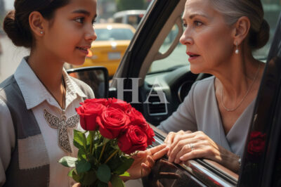 ANCIANA RICA ENCONTRÓ NIÑA POBRE EN LA CALLE — CUANDO VIO SU COLLAR, SE DESPLOMÓ