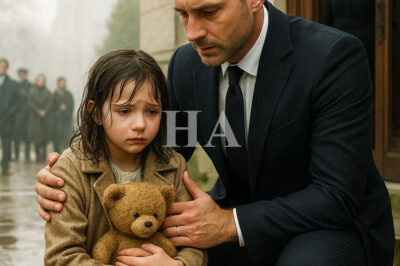 Después del funeral de su padre, una niña fue echada por su madrastra, pero el millonario llegó.