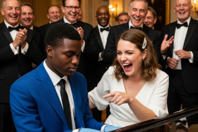 “Si puedes tocarlo, me caso contigo” — Millonaria humilló al conserje sin saber su habilidad…..