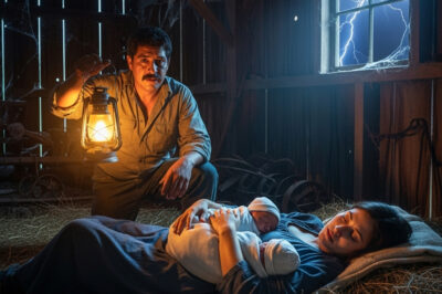 Un Ranchero Encuentra a una Joven con Dos Recién Nacidos en su Granero… y Todo Cambia para Siempre