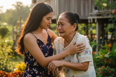 Una anciana pensó que su hija adoptiva la llevaría a un asilo dee ancianos… pero lo que ocurrió después fue sorprendente