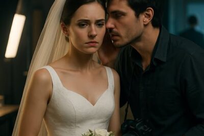 Apenas terminamos de tomar las fotos de boda con mi prometido, cuando él se fue a revisar las imágenes, el fotógrafo se inclinó a mi oído y me susurró:…….