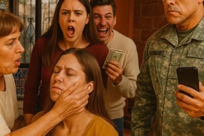 Mi madre me abofeteó y mi cuñada me escupió — hasta que la puerta se abrió y entró su peor pesadilla…