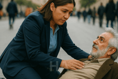 Valerie perdió su entrevista de trabajo para salvar a un anciano que se desplomaba en una concurrida calle de Chicago! Pero cuando entró en la oficina………..