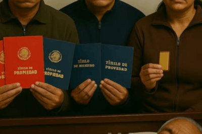 Mi hijo mayor se queda con dos escrituras de propiedad, mi segundo hijo recibe dos cuentas de ahorro por un total de 150 millones de pesos, y en cuanto a Sofía…