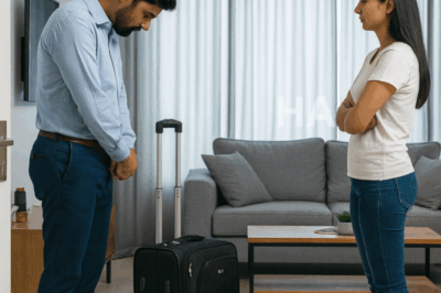 Mi esposo viajó en secreto durante 15 días con su “mejor amiga”, y el día que regresó………….